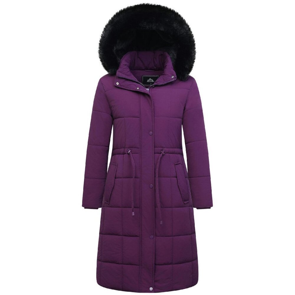 Women's Long Waterproof Parka Winter Coat Snow Jacket Warm